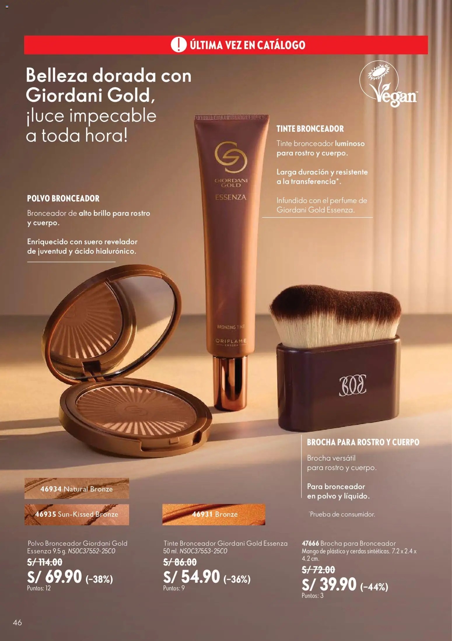 Catálogo Oriflame válido desde 24/10/2026 | Página: 46