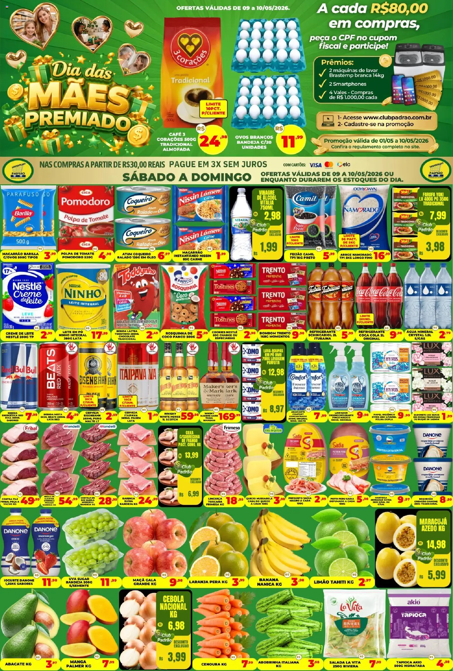 Supermercado Padrão Folheto - válido de 09.05.2026 | Página: 1