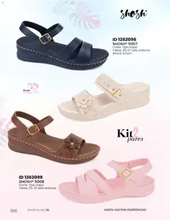 Vista previa de Price Shoes catálogo Sandalias 2026, nuevo folleto de la tienda, válido en México a partir del 23/06/2026 | Página: 186