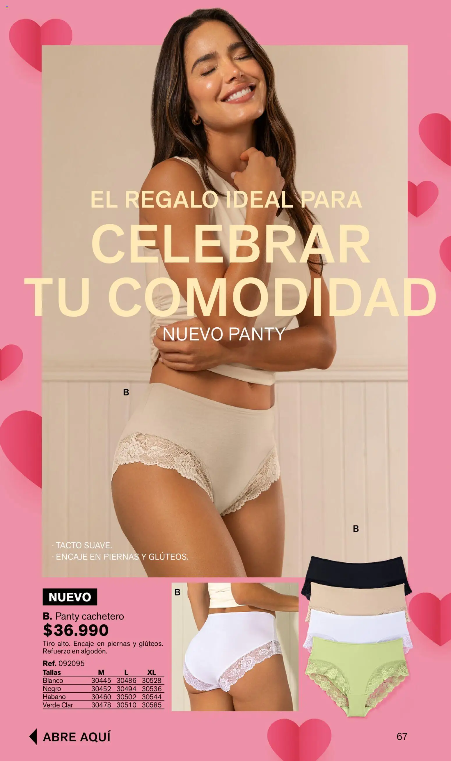 Leonisa revista - valida desde el 24/08/2026 | Página: 67 | Productos: Cachetero
