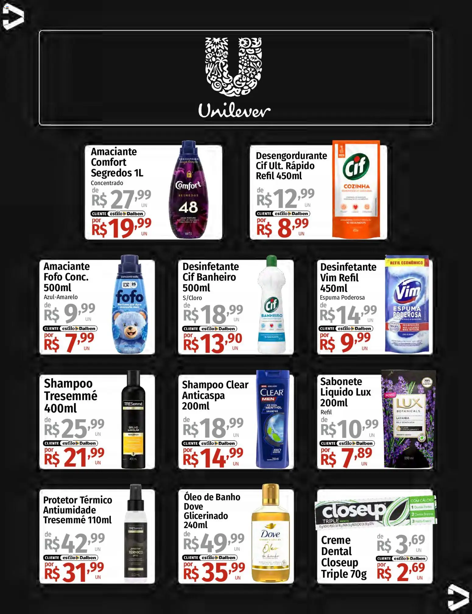Supermercado Dalben Folheto - válido de 15.06.2026 | Página: 29 | Produtos: Desengordurante, Óleo, Cálcio, Sabonete