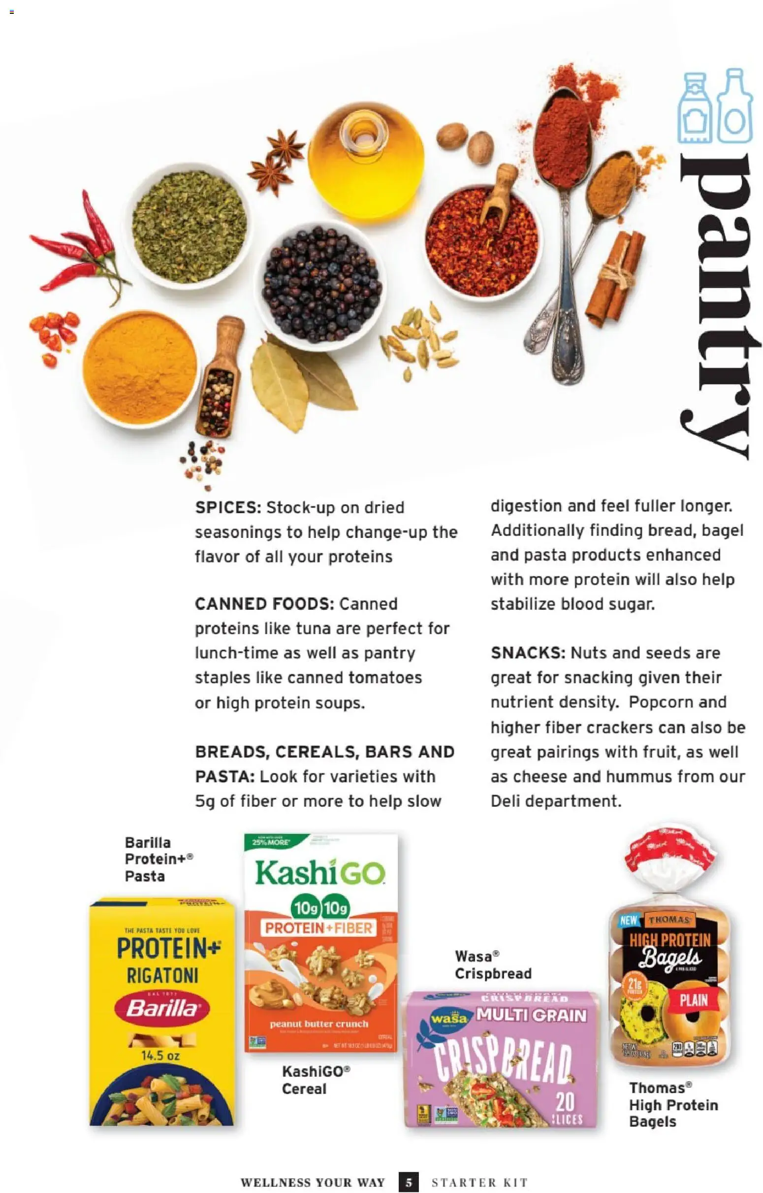 ShopRite Wellness Your Way - valid from 02/05/2026 | Page: 7 | Products: Crackers, Protein, Pasta, Starter