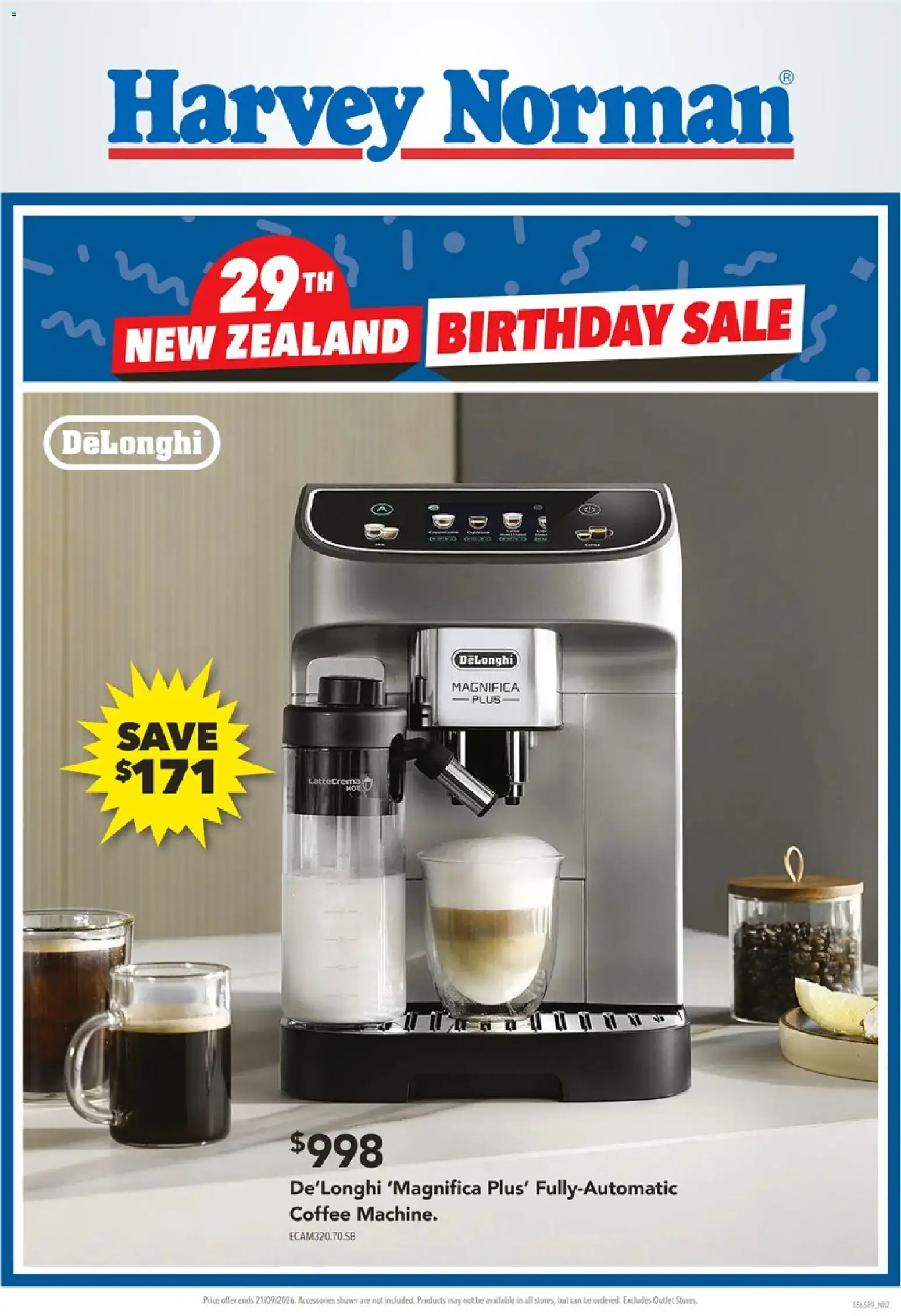Harvey Norman catalogue from 17 Sept 2026 | Page: 1