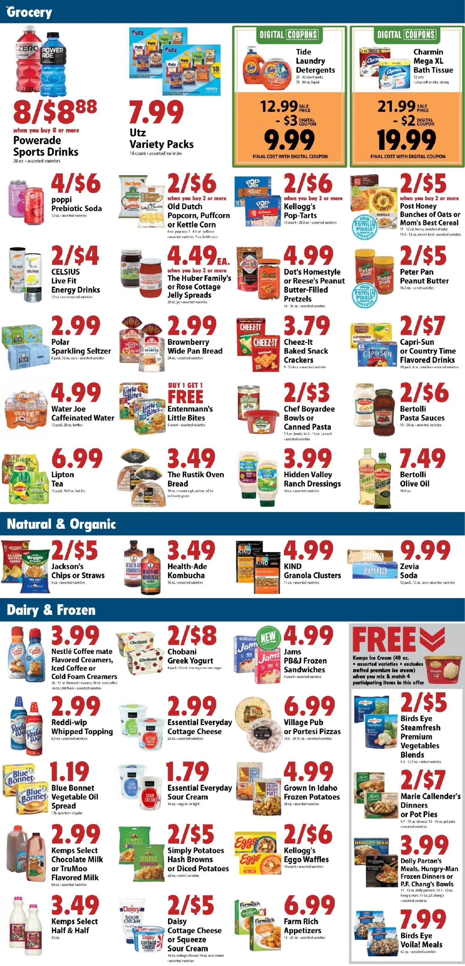 Festival Foods Weekly Ad - valid from 09/02/2026 | Page: 4 | Products: Corn, Pasta, Water, Vegetable oil