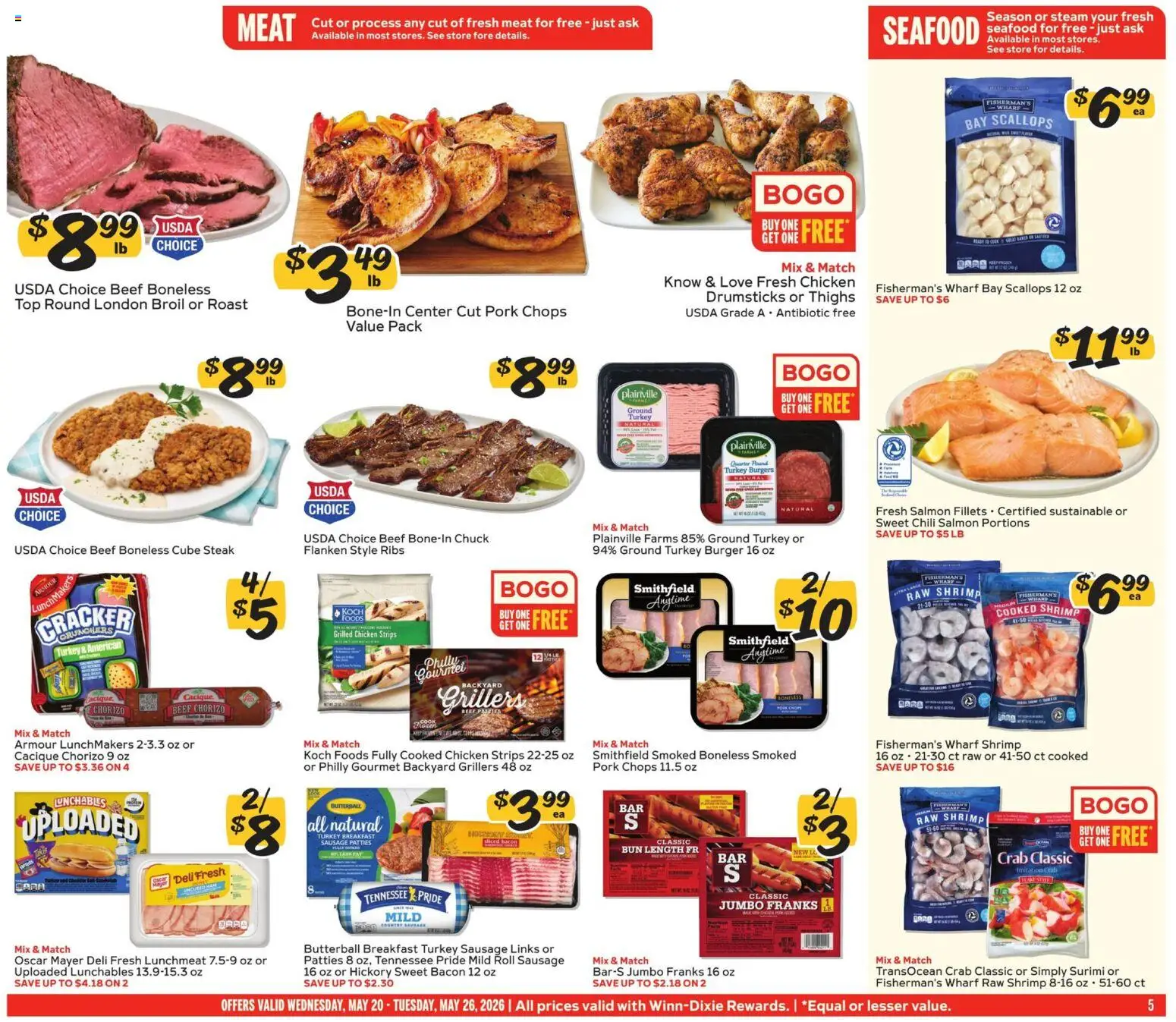 Winn Dixie Weekly Ad - valid from 20.05.2026 | Page: 5