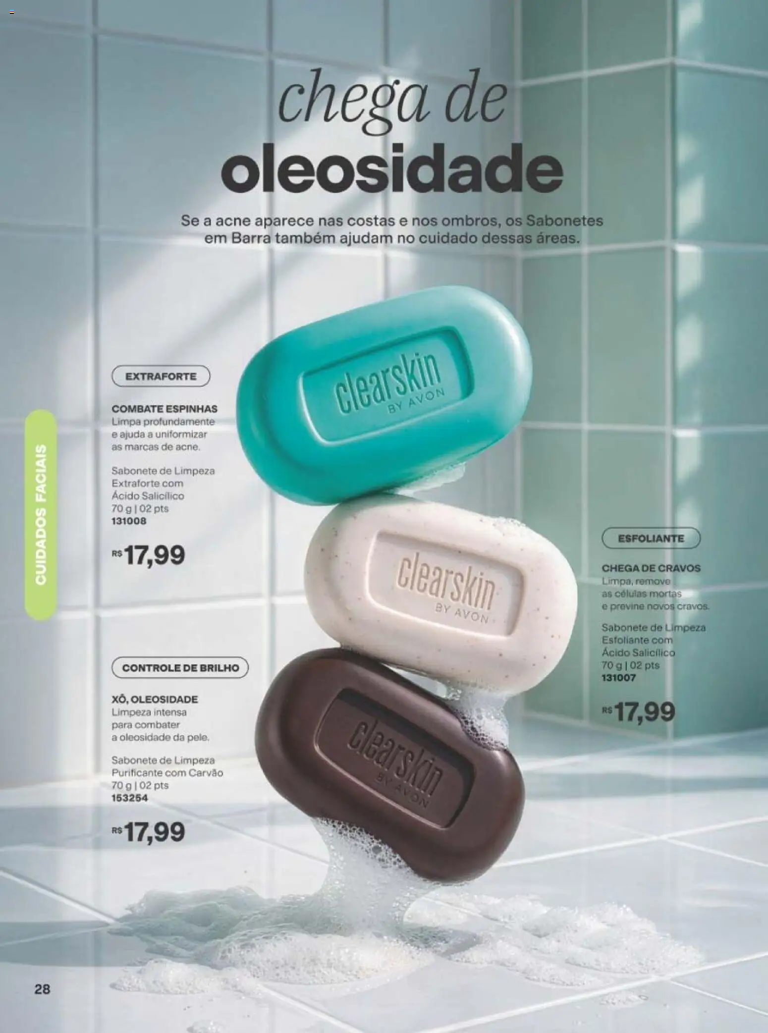 Avon Folheto - válido de 10/08/2026 | Página: 28 | Produtos: Sabonete