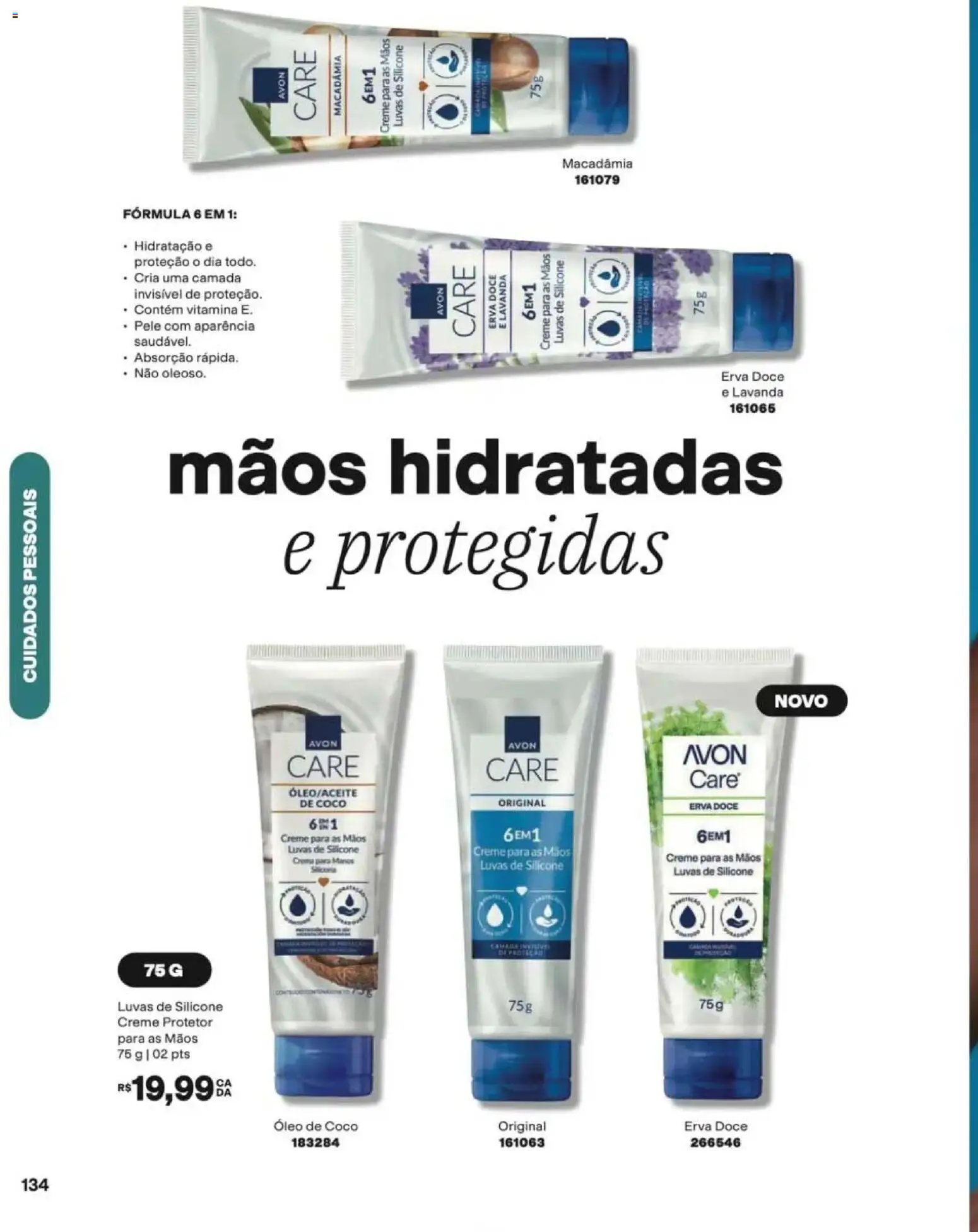 Avon Folheto - válido de 12/10/2026 | Página: 136 | Produtos: Coco, Creme para as mãos, Creme, Doce