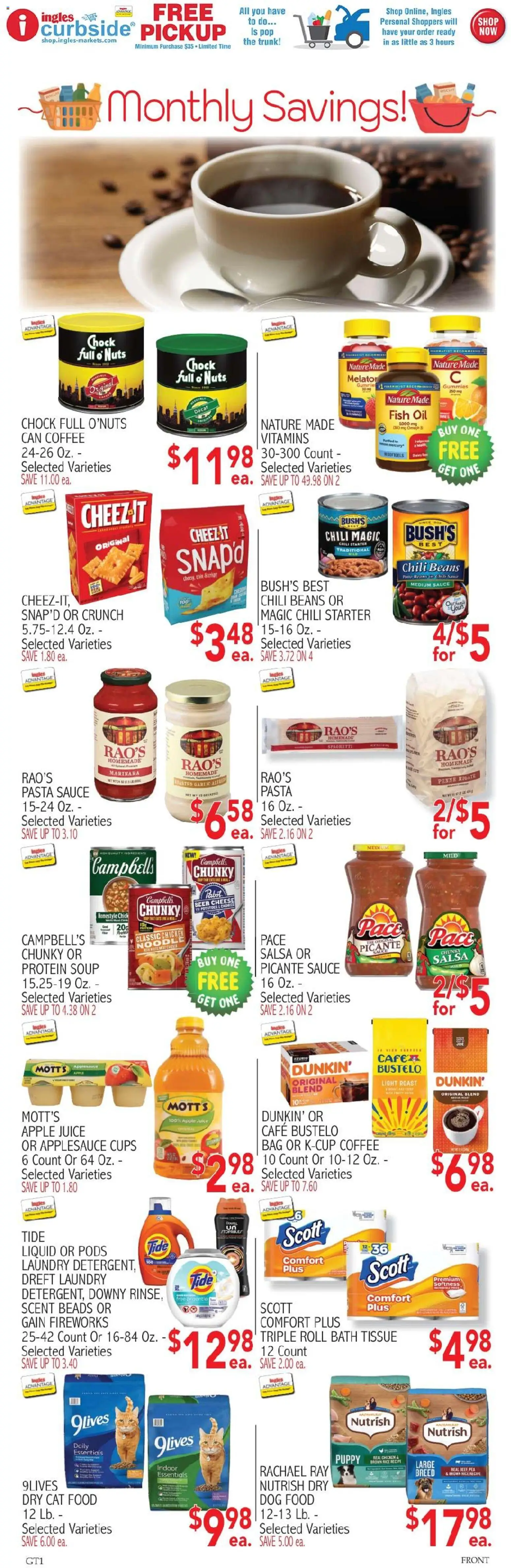 Ingles Weekly Ad - valid from 09/30/2026 | Page: 5 | Products: Fish Oil, Protein, Pasta, Fireworks