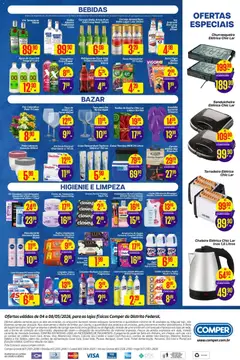 Comper ofertas - Pré-Visualização do folheto da loja Comper, válido de 04.05.2026 | Página: 4 | Produtos: Chaleira, Cerveja, Vodka, Churrasqueira