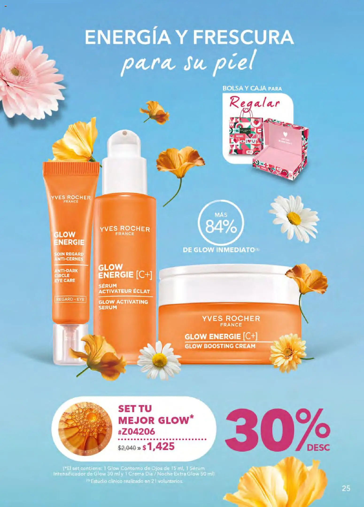 Nuevas ofertas de Yves Rocher válidas en toda la República Mexicana desde el 21.04.2026. ¡Encuentra las mejores ofertas en Yves Rocher campaña 6 2026! | Página: 25 | Productos: Crema, Bolsa, Contorno, Caja