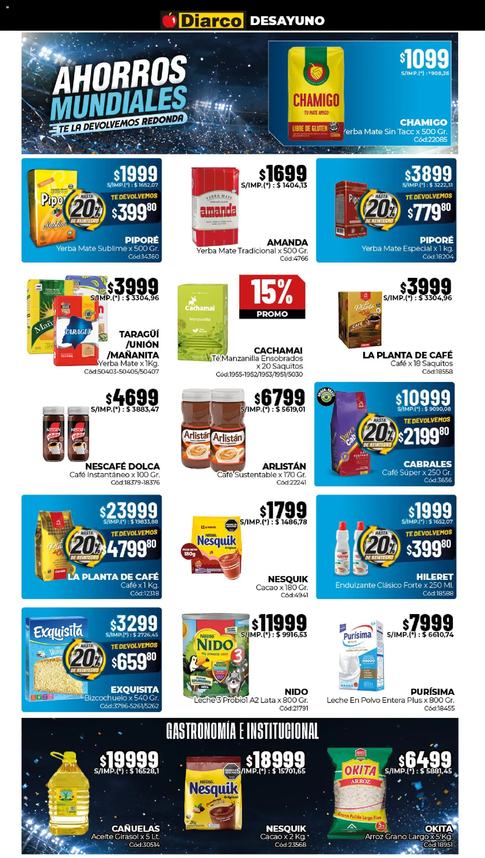 Diarco ofertas │ válido desde el 22/06/2026 | Página: 4