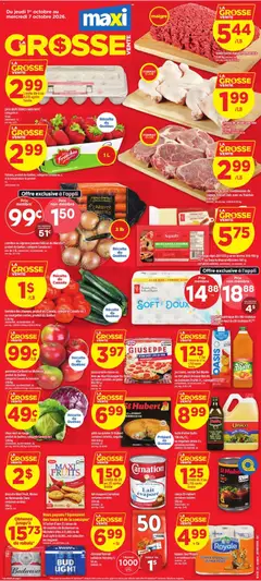 Preview of Maxi weekly flyer / circulaire from shop Maxi valid from Oct 1, 2026