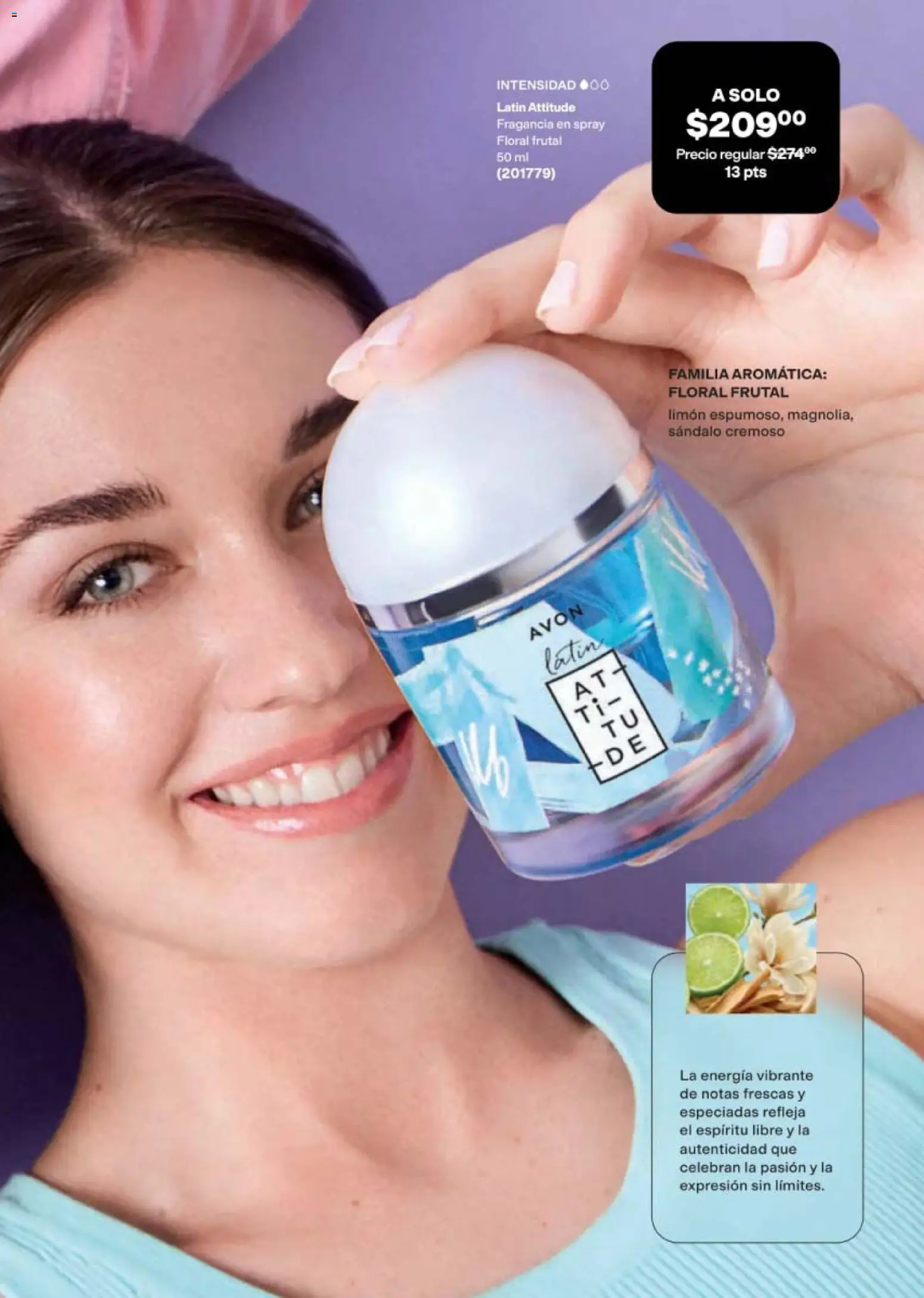 Nuevas ofertas de AVON válidas en toda la República Mexicana desde el 11/09/2026. ¡Encuentra las mejores ofertas en AVON campaña 14 2026! | Página: 77 | Productos: Limón, Fragancia