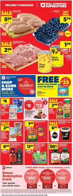 Preview of Real Canadian Superstore weekly flyer - MB from shop Real Canadian Superstore valid from Jul 2, 2026 | Page: 3