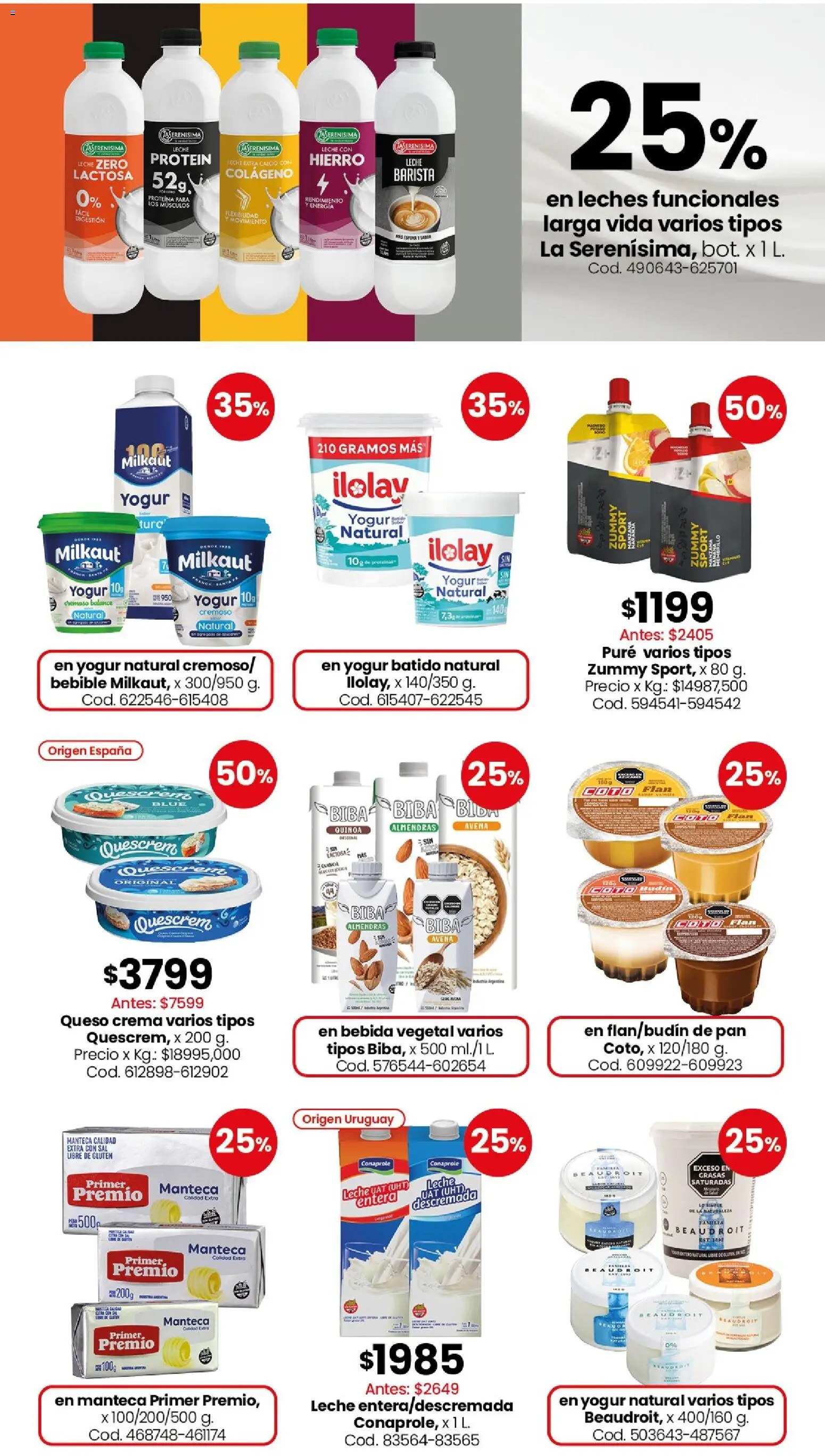 Coto - Ofertas │ válido desde el 01.06.2026 | Página: 6 | Productos: Almendras, Queso, Yogur, Pan