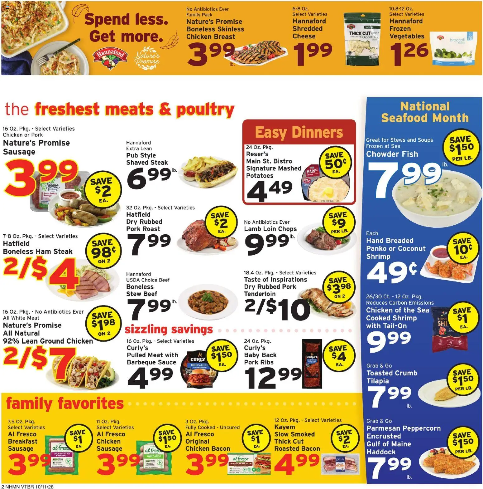 Hannaford Weekly Ad - valid from 10/11/2026 | Page: 2