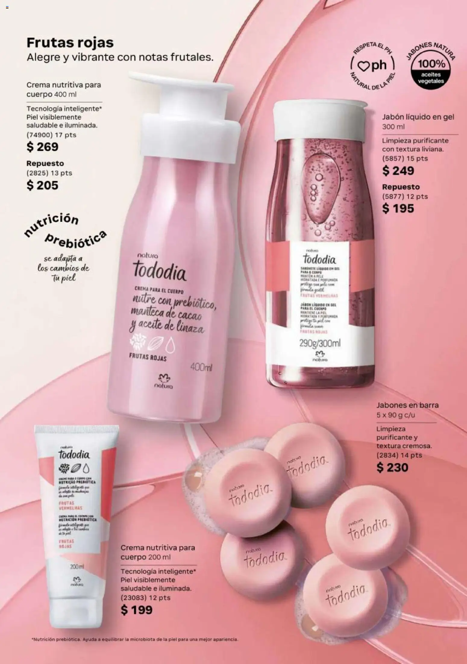 Nuevas ofertas de Natura válidas en toda la República Mexicana desde el 02.04.2026. ¡Encuentra las mejores ofertas en Natura campaña 6 2026! | Página: 130 | Productos: Aceite, Cacao, Barra, Jabón