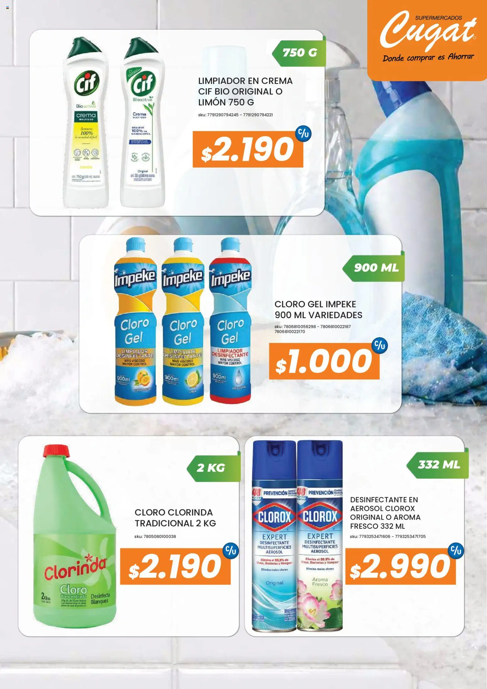 Cugat Ofertas  │ válido desde el 15.05.2026 | Página: 47 | Productos: Hongos, Limpiador, Desinfectante, Crema