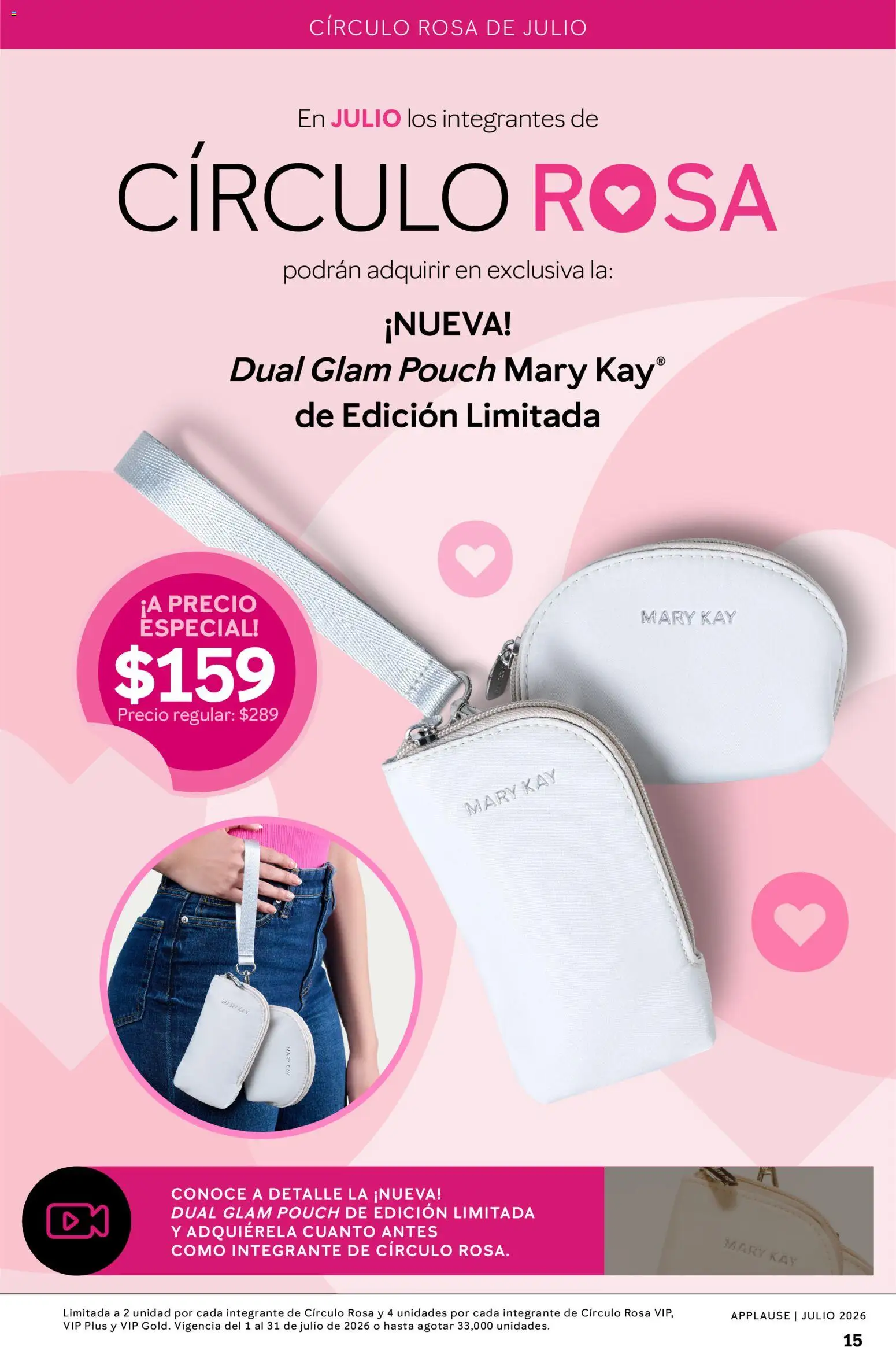 Nuevas ofertas de Mary Kay válidas en toda la República Mexicana desde el 01/07/2026. ¡Encuentra las mejores ofertas en Catálogo Mary Kay Applause 2026! | Página: 15