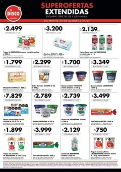 Vista previa Disco ofertas válido desde el 30/06/2026 | Página: 6 | Productos: Dulce de leche, Leche, Manteca, Margarina