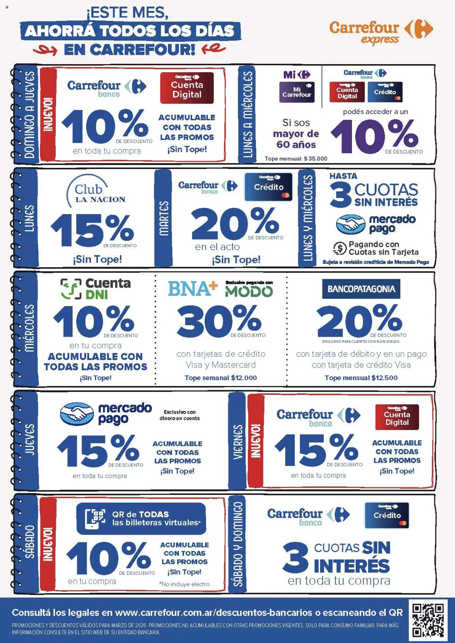 Carrefour Express - Ofertas │ válido desde el 11.03.2026 | Página: 3 | Productos: Banco