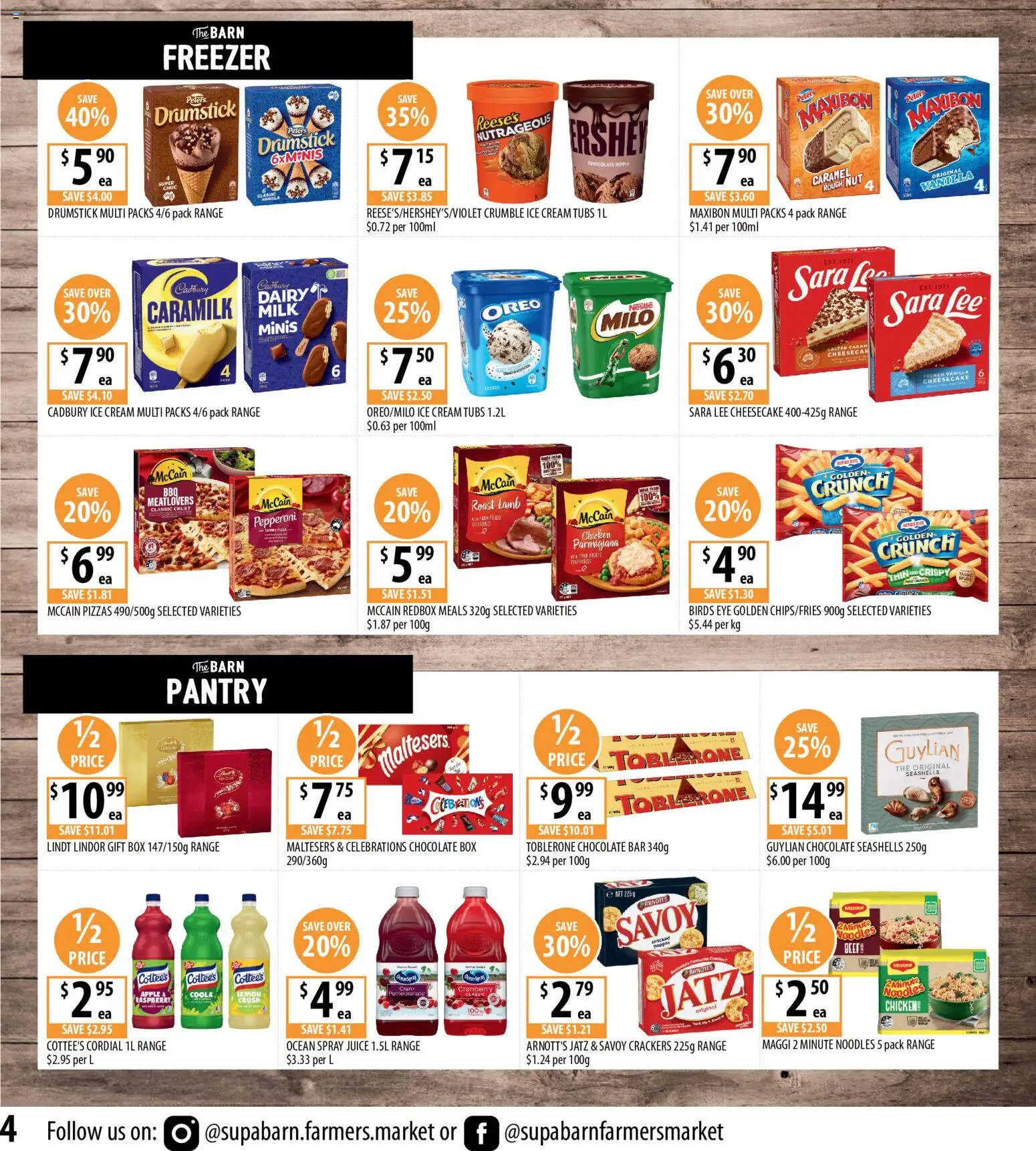 Supabarn catalogue - valid from 02/09/2026 | Page: 4 | Products: Crackers, Juice, Lamb, Noodles