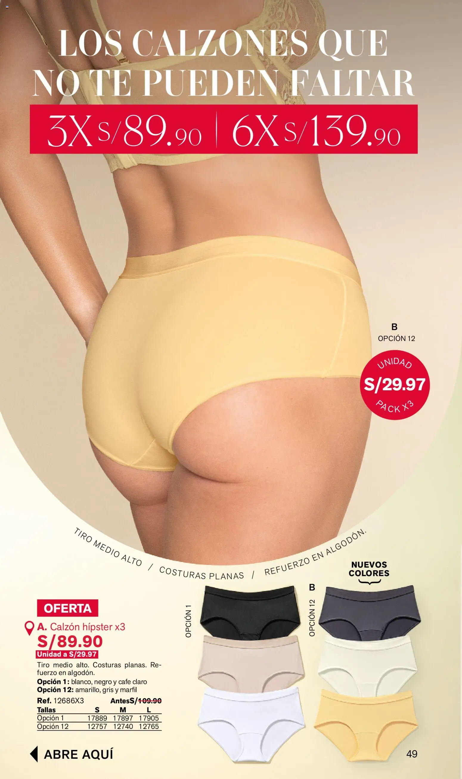 Catálogo Leonisa válido desde 25/06/2026 | Página: 49 | Productos: Café, Té