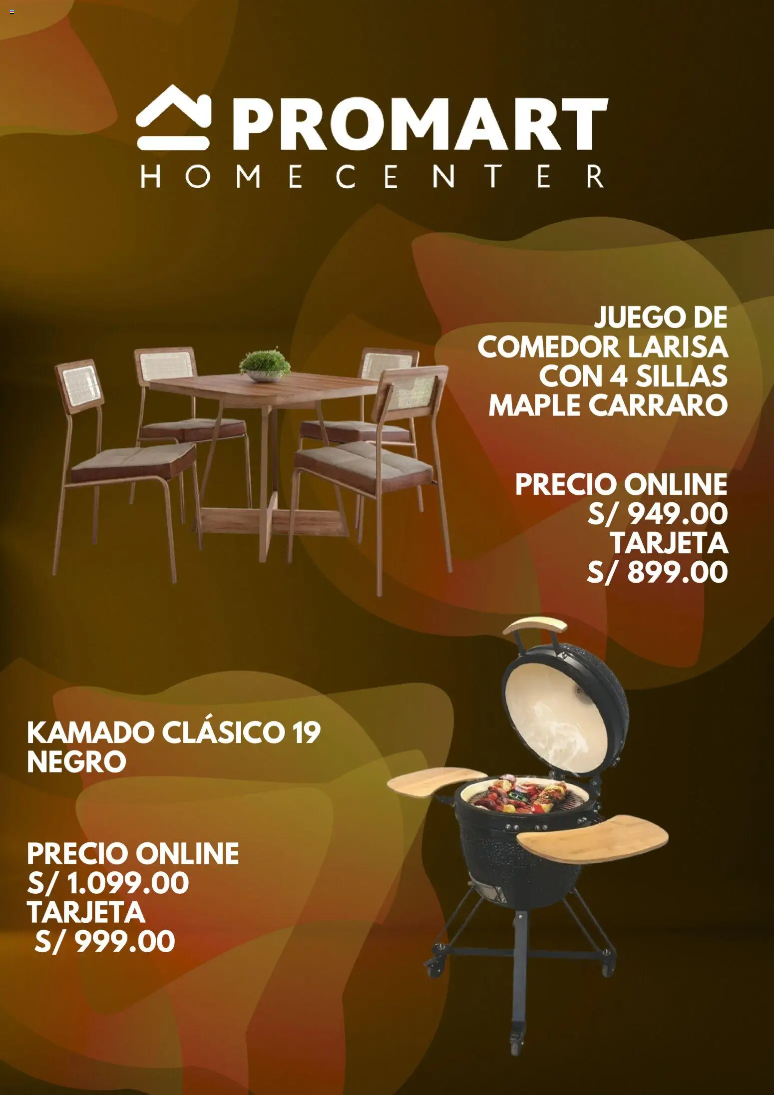 Catálogo Promart válido desde 17/08/2026 | Página: 6 | Productos: Juego de comedor, Juego