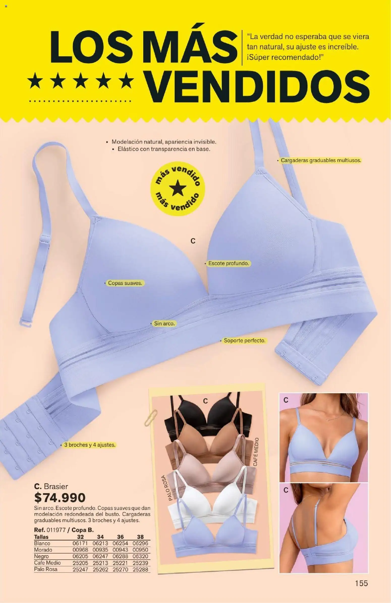 Leonisa revista - valida desde el 04/08/2026 | Página: 155 | Productos: Brasier, Café