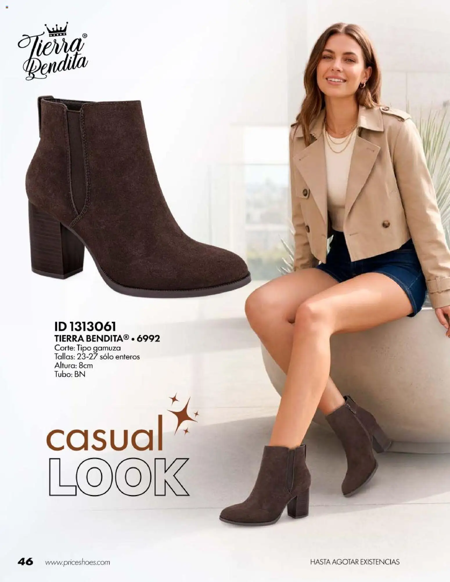 Nuevas ofertas de Price Shoes válidas en toda la República Mexicana desde el 18/07/2026. ¡Encuentra las mejores ofertas en Price Shoes catálogo Botas! | Página: 46
