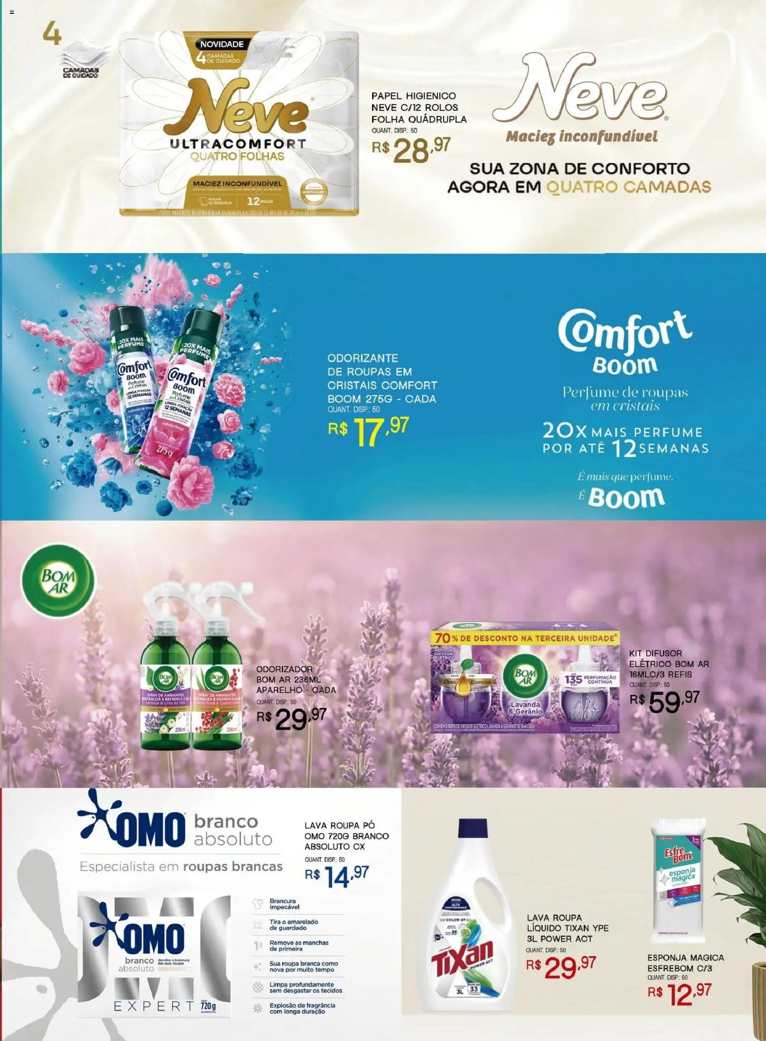 Bistek Supermercados Folheto - válido de 02/09/2026 | Página: 8 | Produtos: Difusor, Fragrância, Pó, Esponja