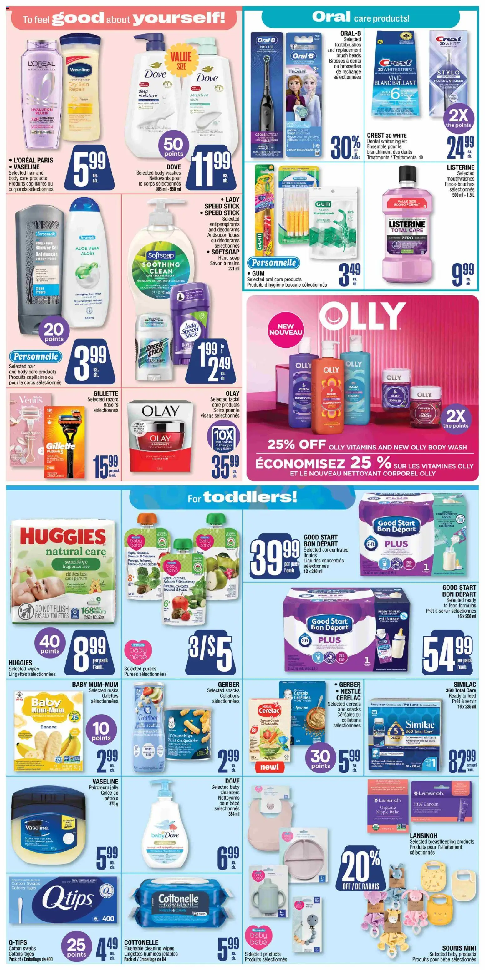 Jean Coutu flyer valid from 21.05.2026 | Page: 6 | Products: Cereals, Brush, Soap, Body wash