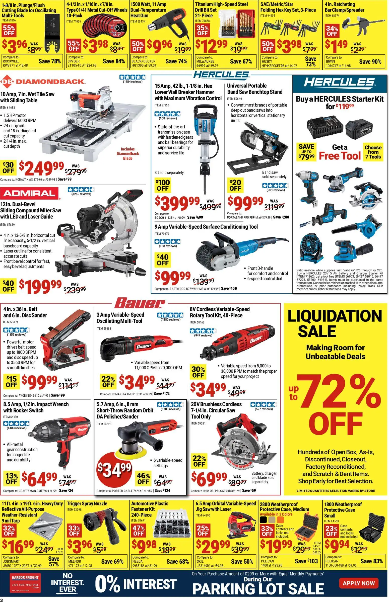Harbor Freight Weekly Ad - valid from 01.06.2026 | Page: 3
