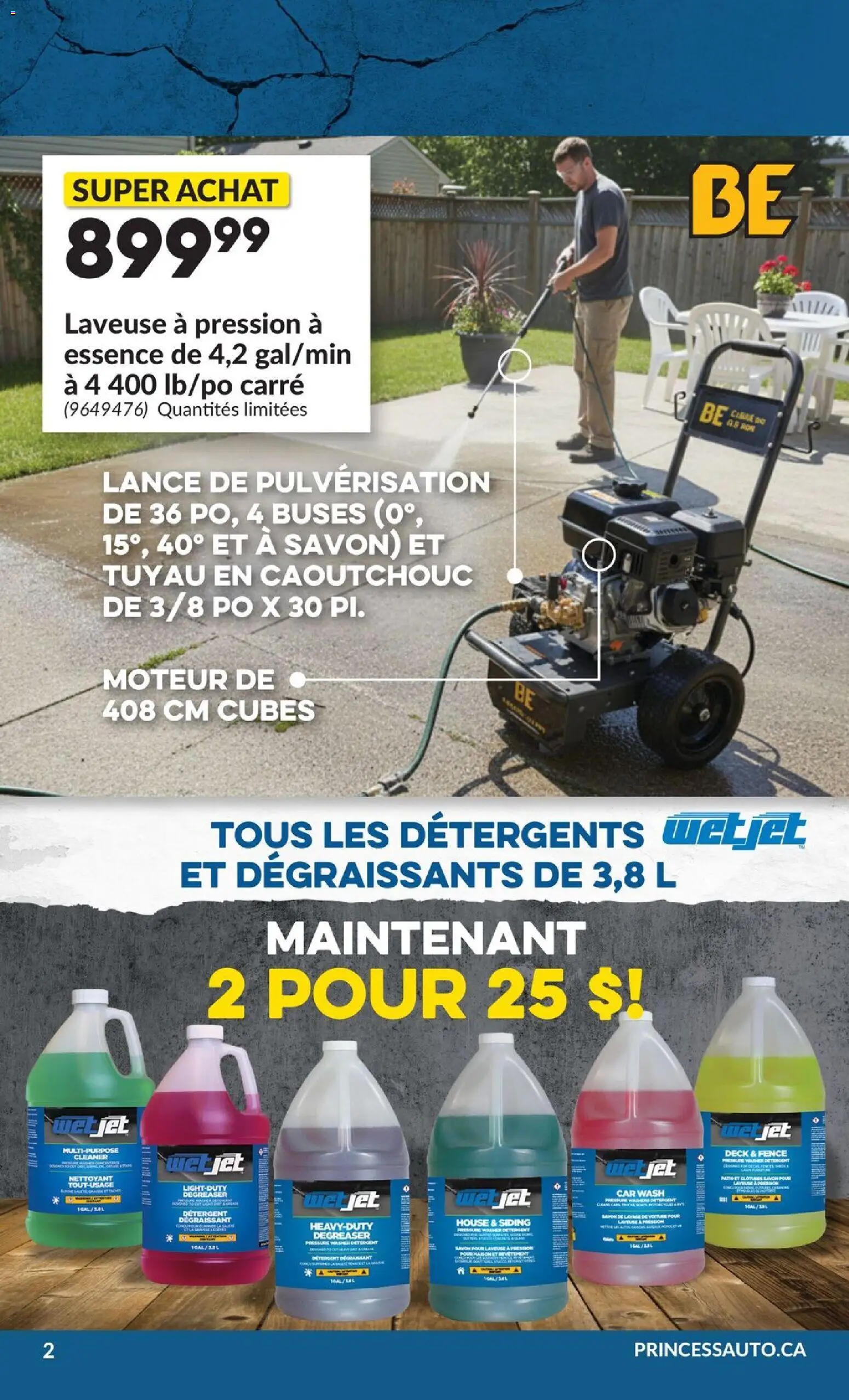 Princess Auto flyer valid from Sep 8, 2026 | Page: 5 | Products: Detergent