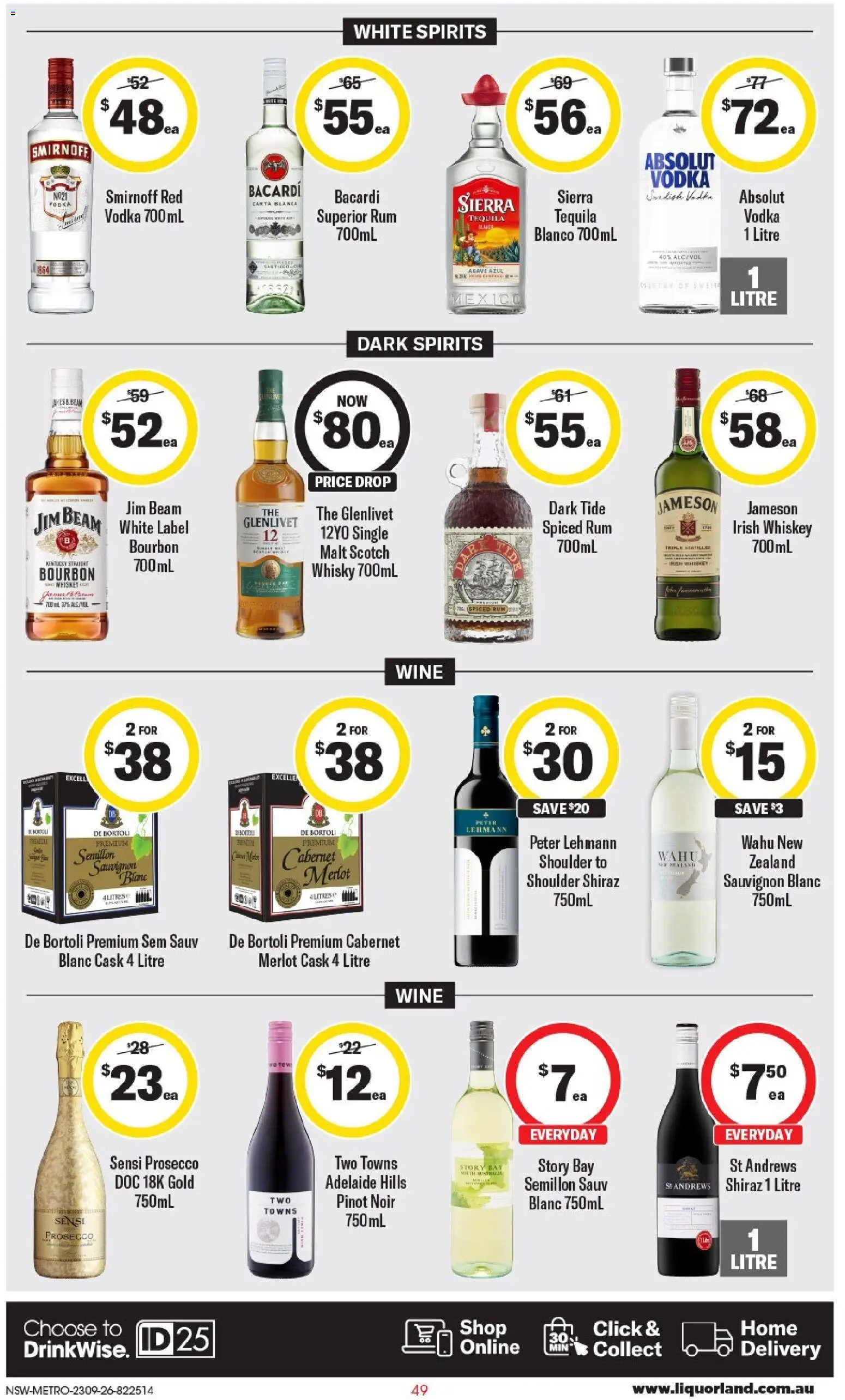 Coles catalogue - valid from 23/09/2026 | Page: 49 | Products: Passionfruit, Sugar, Lemon, Game