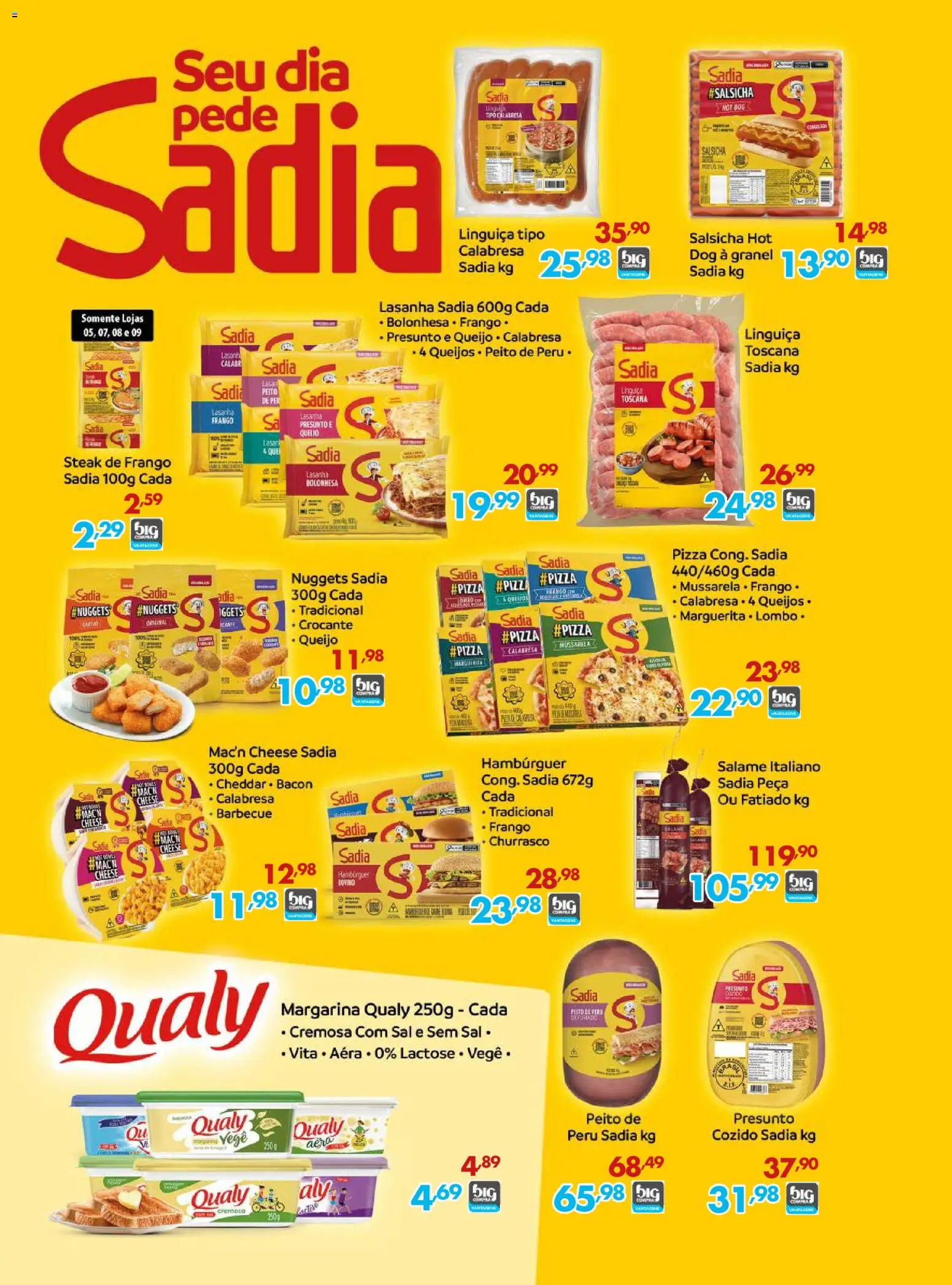 Big Compra Folheto - válido de 07.05.2026 | Página: 18 | Produtos: Queijo, Presunto, Pizza, Frango