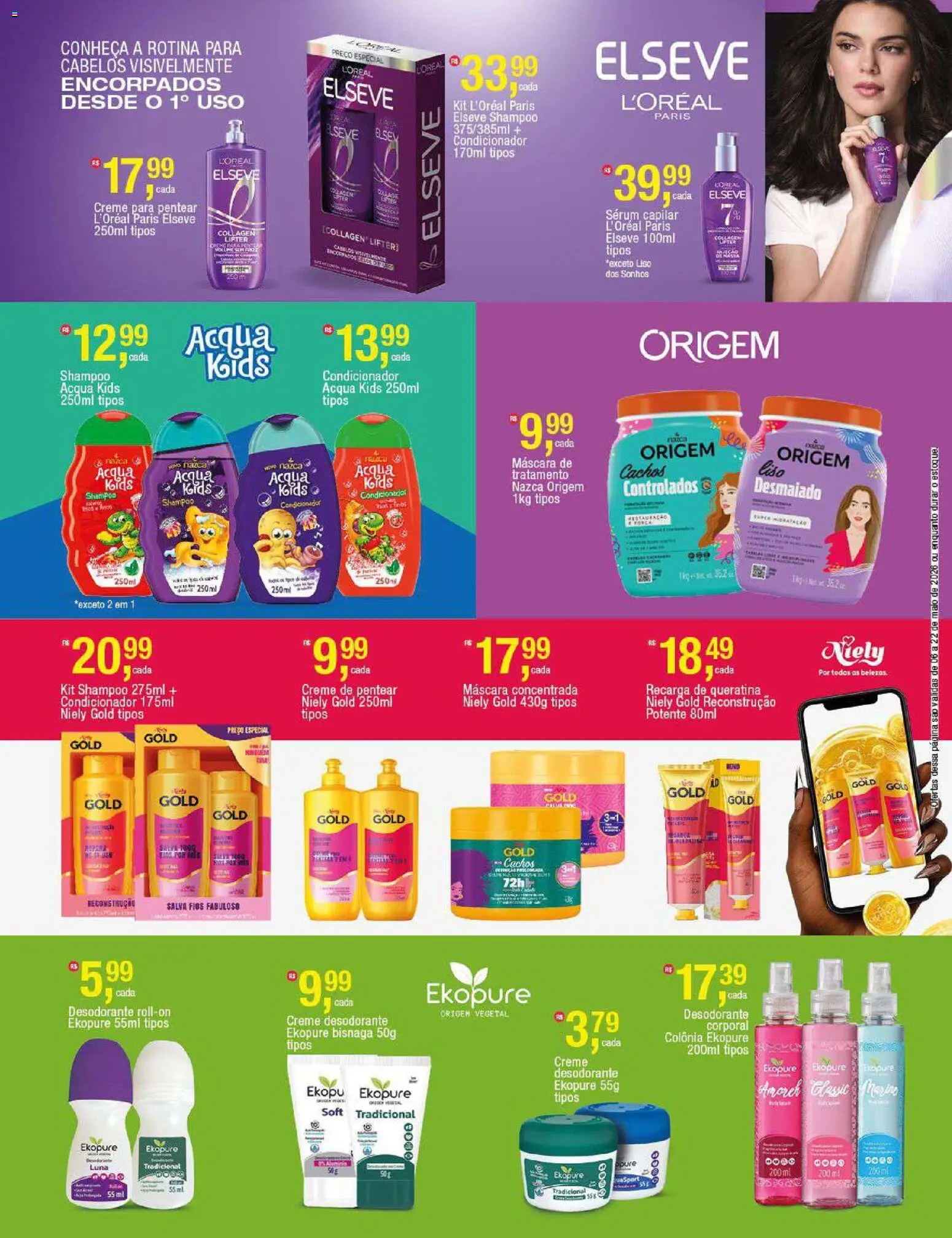Frangolândia Folheto - válido de 06.05.2026 | Página: 4 | Produtos: Shampoo, Condicionador, Maiô, Creme para pentear