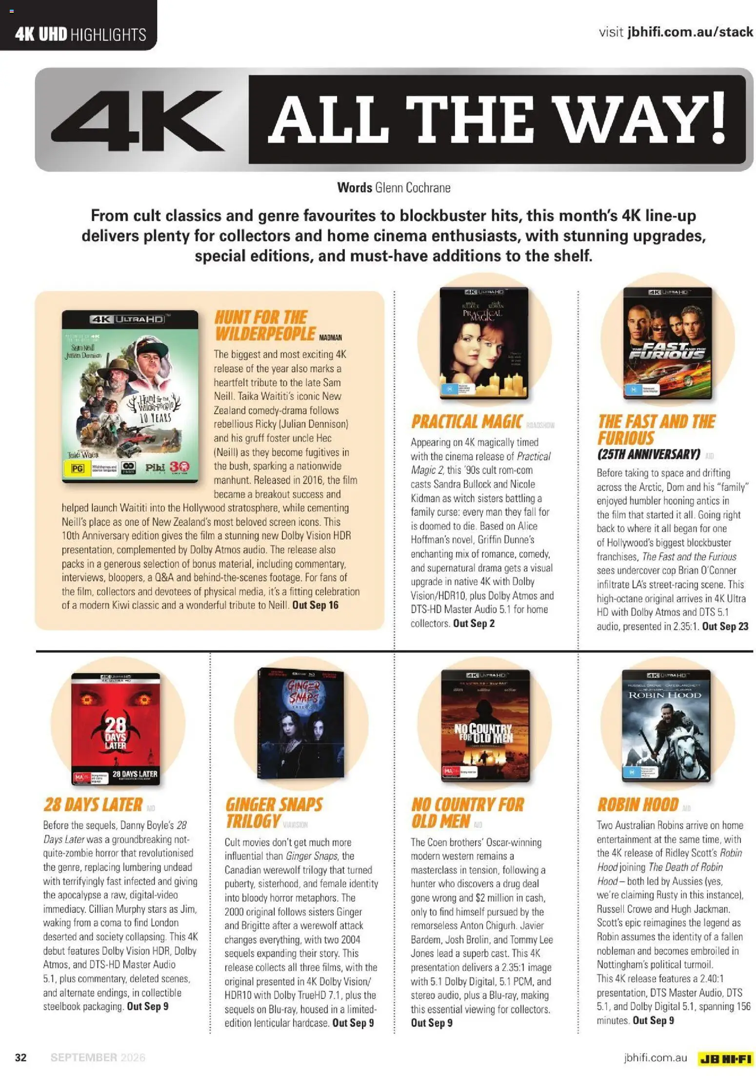 JB Hi-Fi catalogue - valid from 01/09/2026 | Page: 32 | Products: Native, Ginger, Digital, Screen