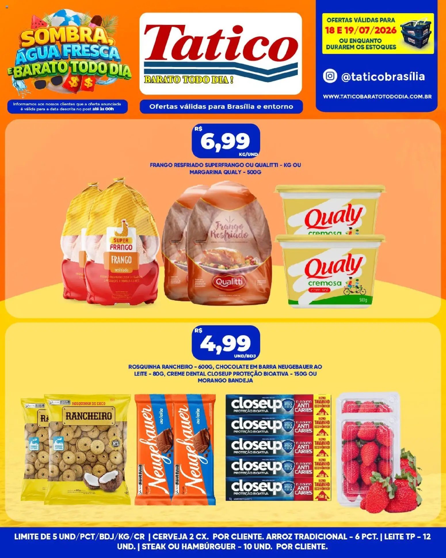 Tatico Folheto - válido de 20/07/2026 | Página: 30 | Produtos: Coco, Bandeja, Frango, Margarina
