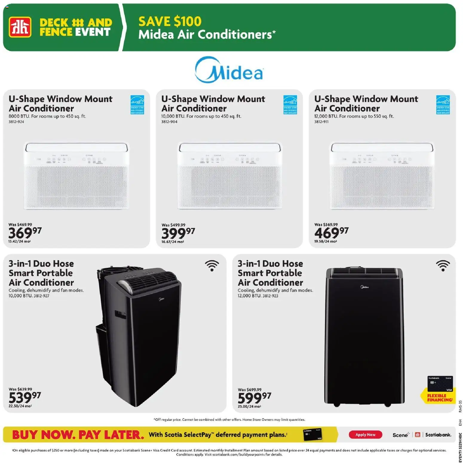 Home Hardware flyer valid from 04.06.2026 | Page: 22 | Products: Fan, Conditioner
