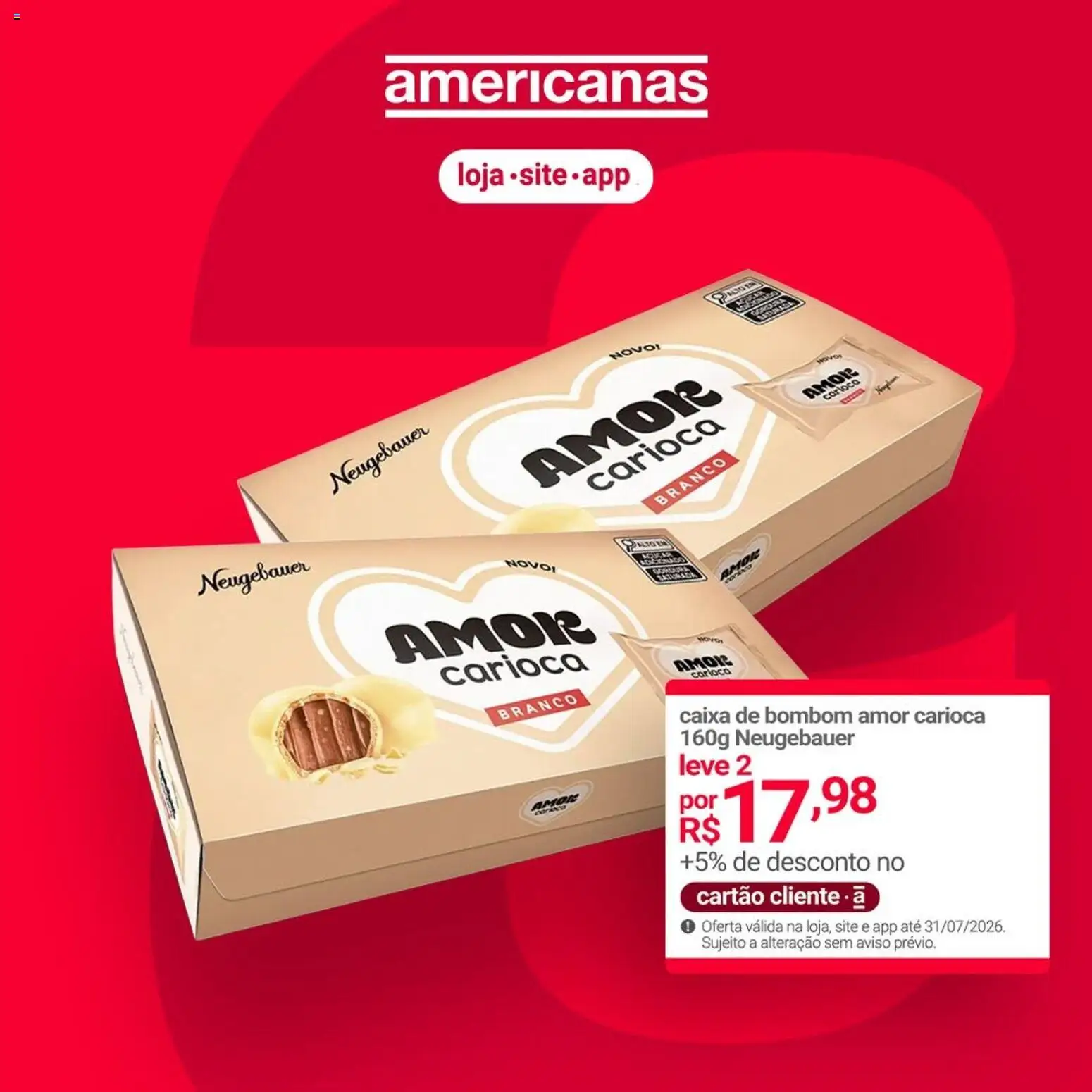 Lojas Americanas Folheto - válido de 07/07/2026 | Página: 3