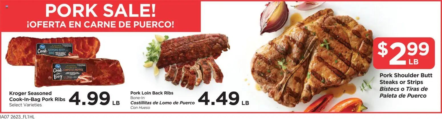 Food 4 Less Weekly Ad - valid from 07/08/2026 | Page: 7 | Products: Pork, Pepper