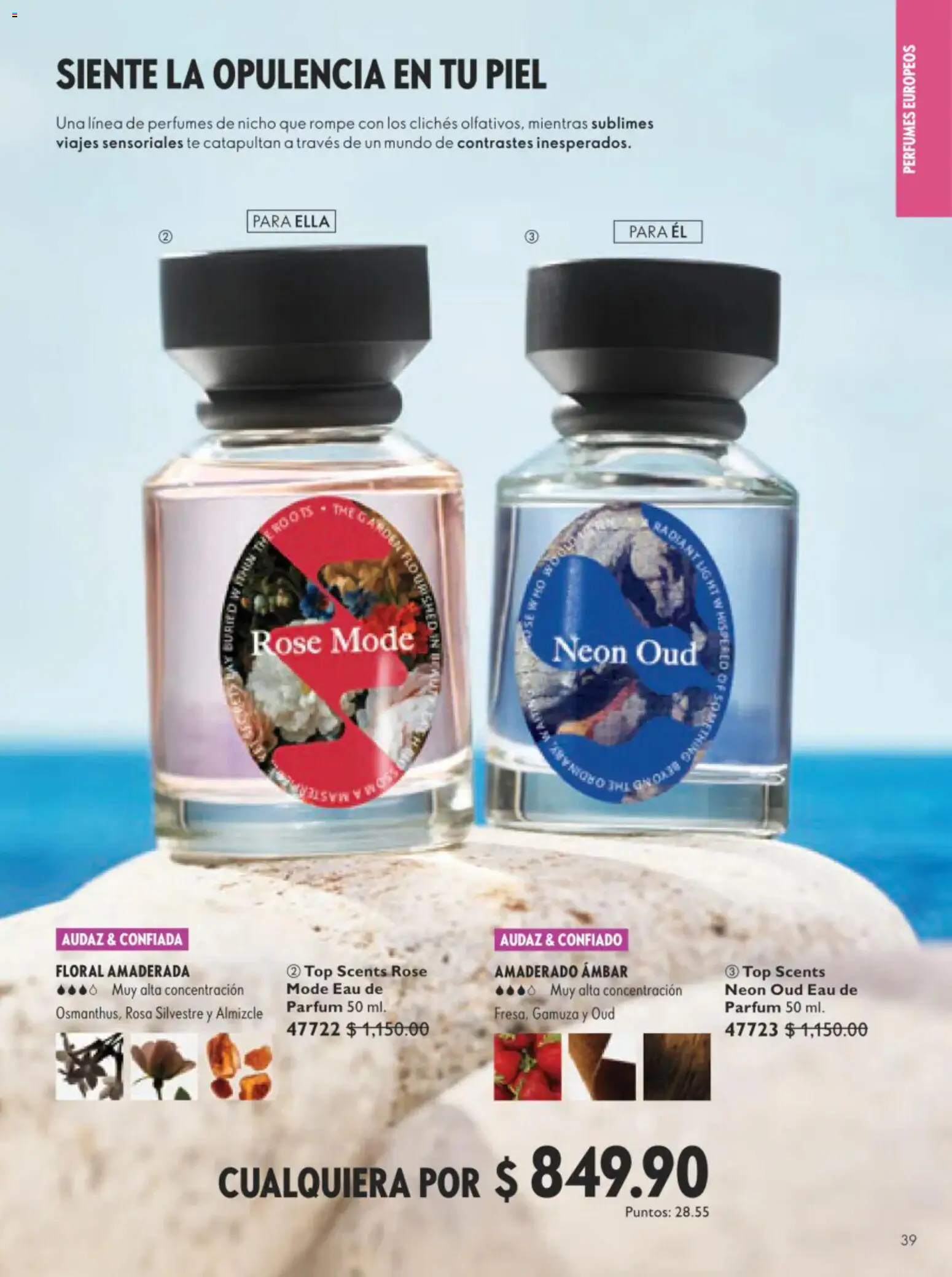 Nuevas ofertas de Oriflame válidas en toda la República Mexicana desde el 11/07/2026. ¡Encuentra las mejores ofertas en Oriflame campaña 10 2026! | Página: 39 | Productos: Gamuza, Top, Té