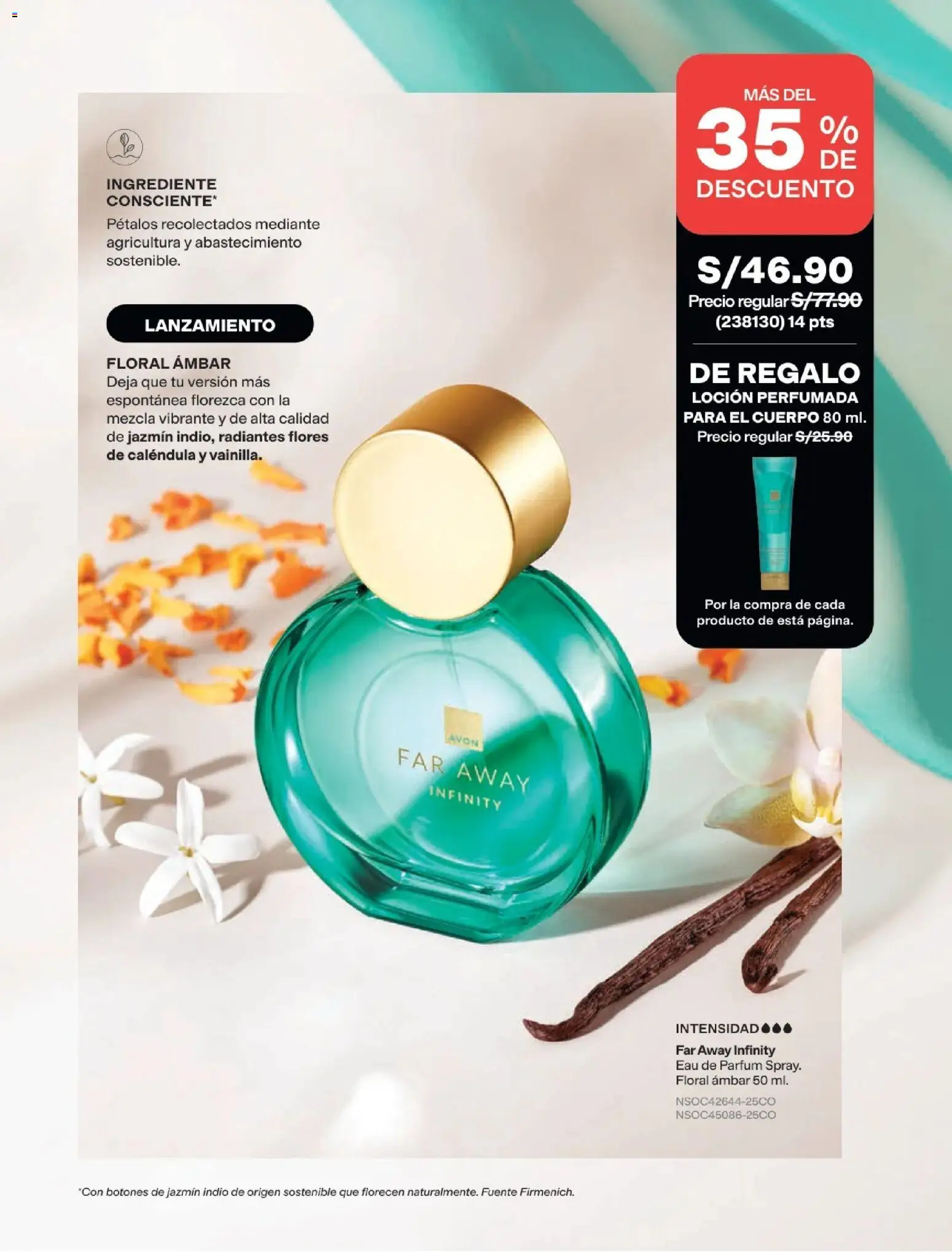 Catálogo Avon válido desde 11/08/2026 | Página: 6 | Productos: Flores