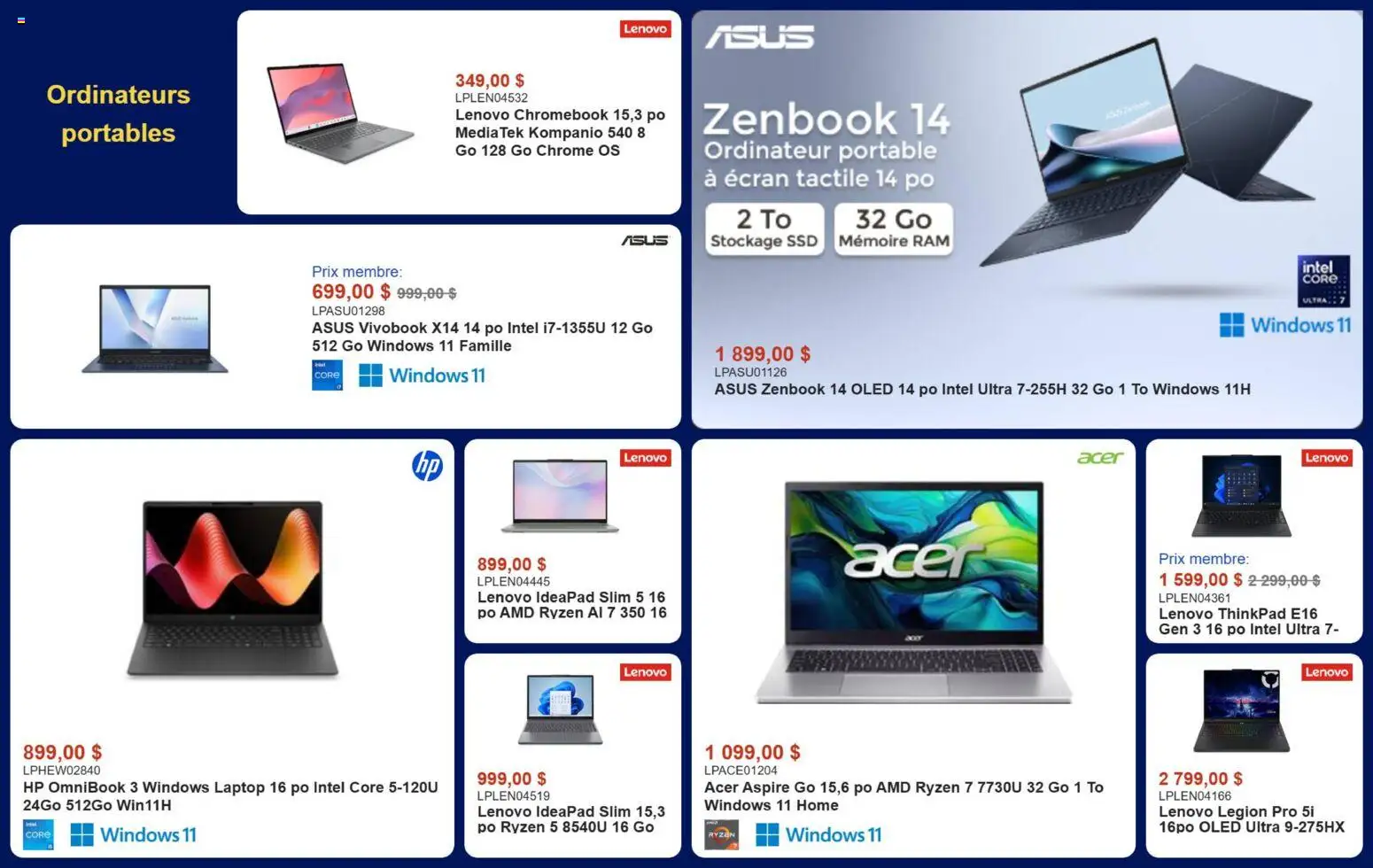 Canada Computers flyer valid from Aug 28, 2026 | Page: 6 | Products: Laptop
