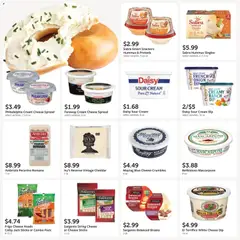Preview of Fareway weekly ads valid from 08/03/2026 | Page: 28 | Products: Cheese, Sour cream, Cream, Onion