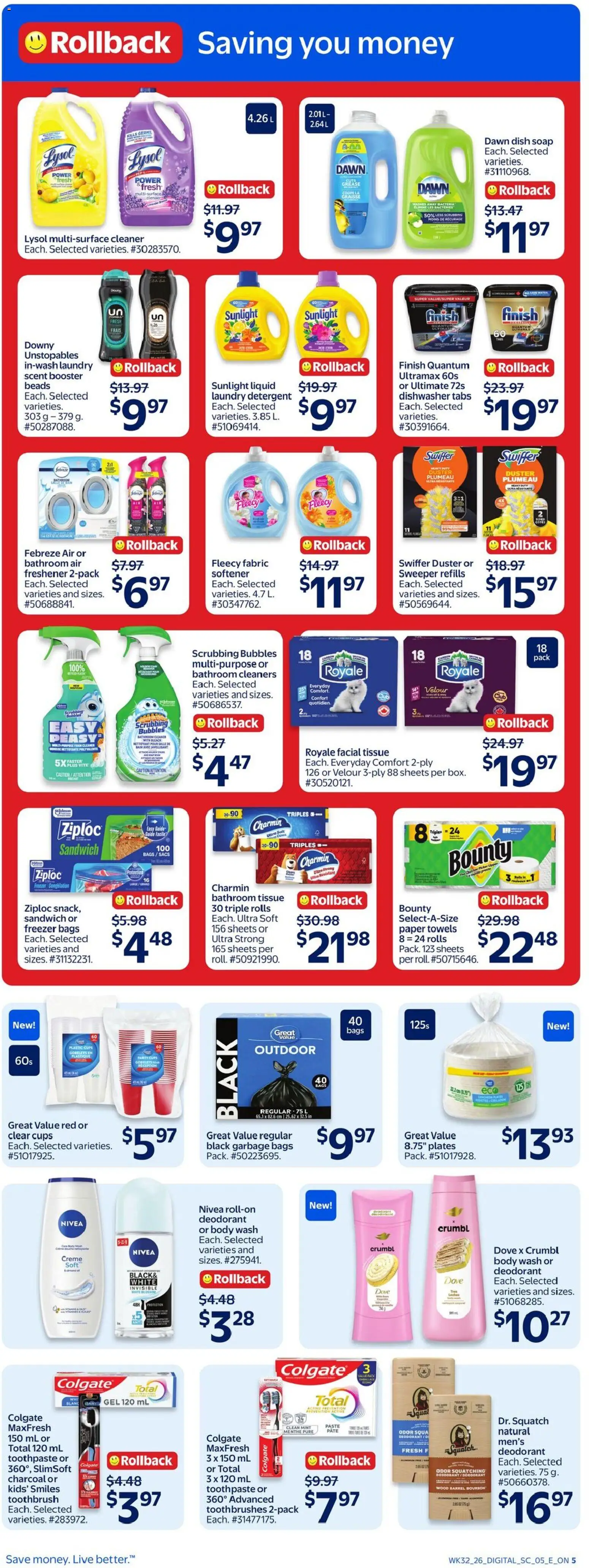 Walmart flyer valid from Sep 3, 2026 | Page: 9