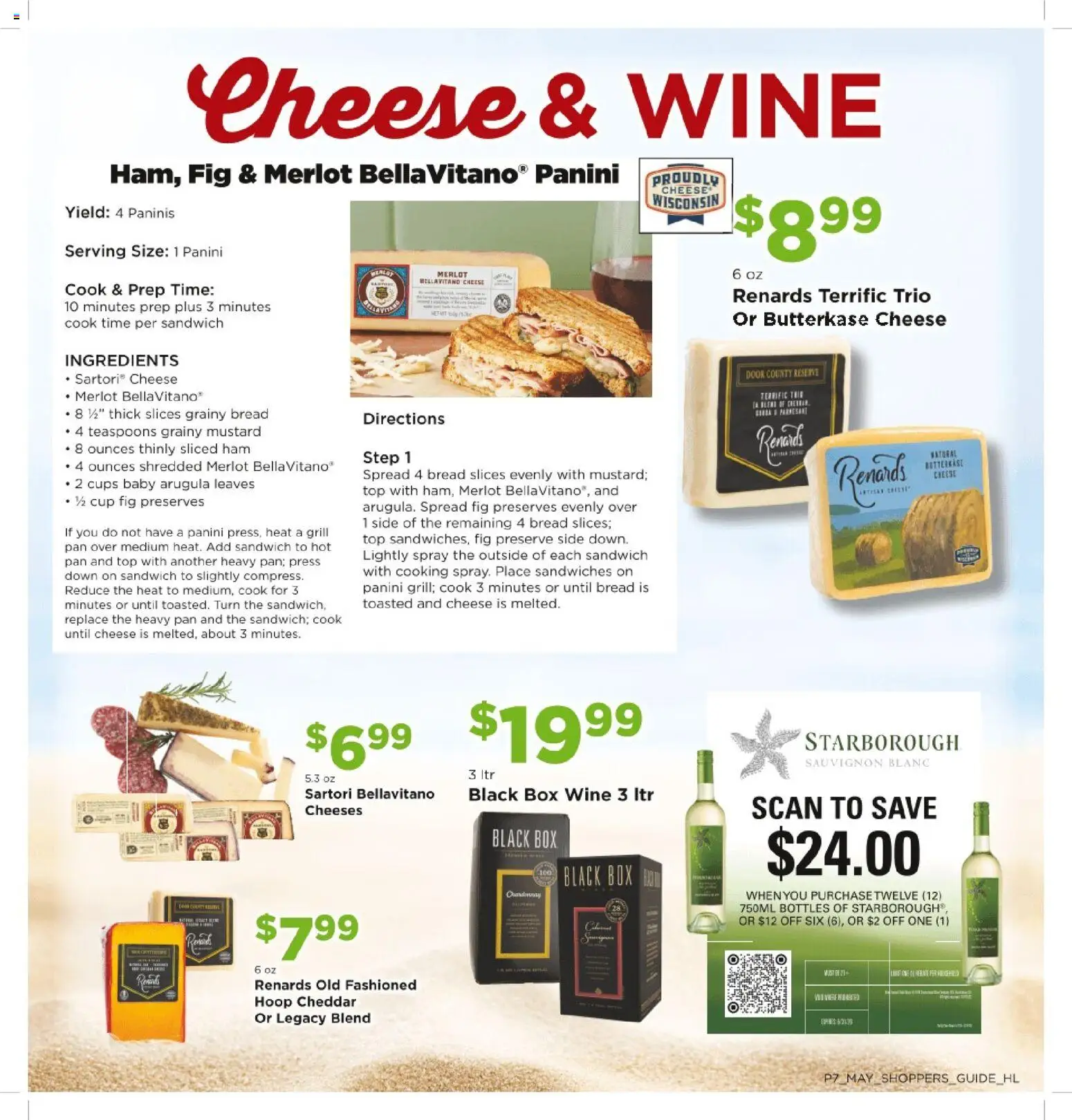 Homeland Bring Savings Home Shopper's Guide - valid from 01.05.2026 | Page: 7 | Products: Press, Pan, Cheese, Bread