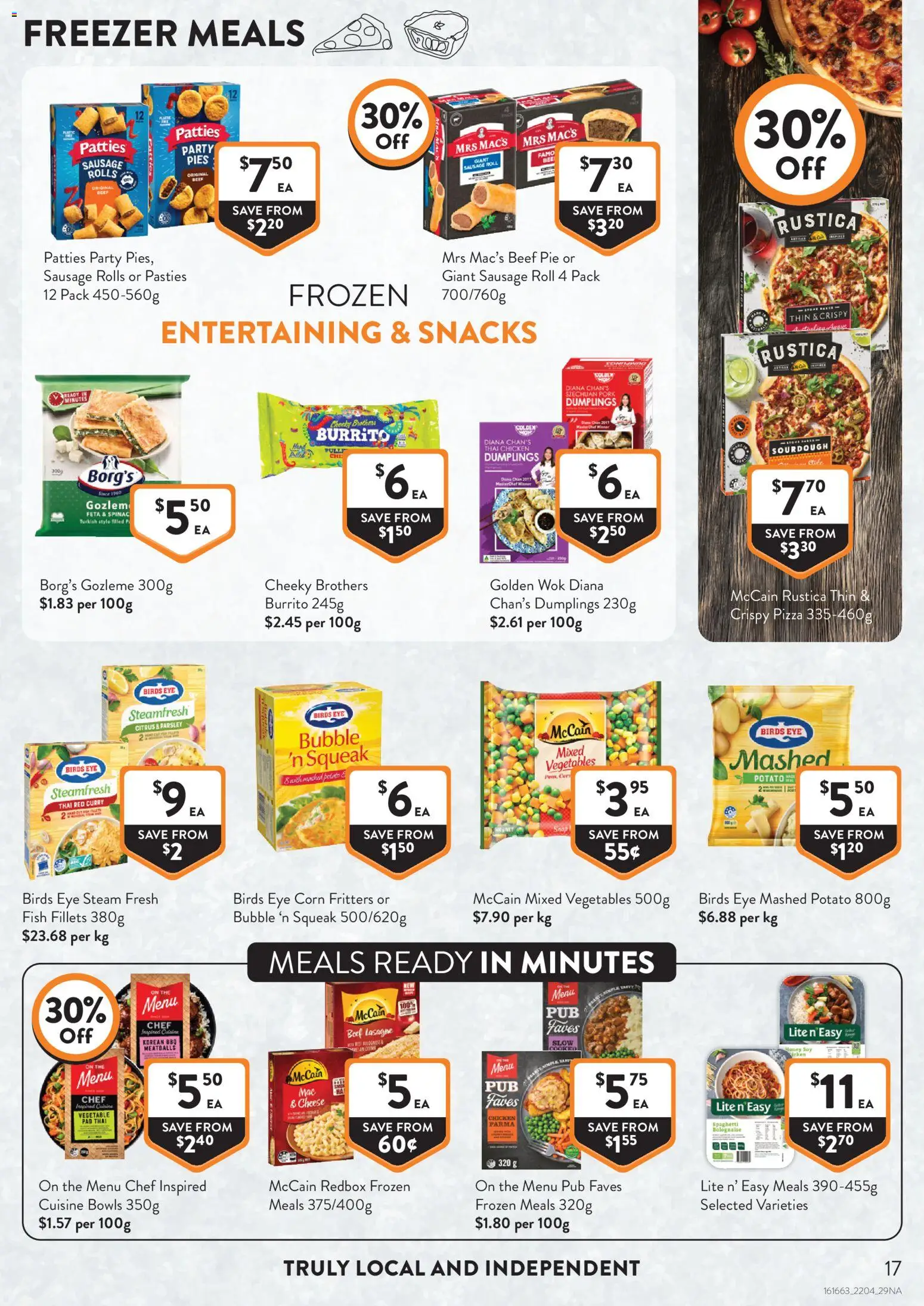 Foodworks catalogue - valid from 22.04.2026 | Page: 17 | Products: Cheese, Pork, Beef, Sausage