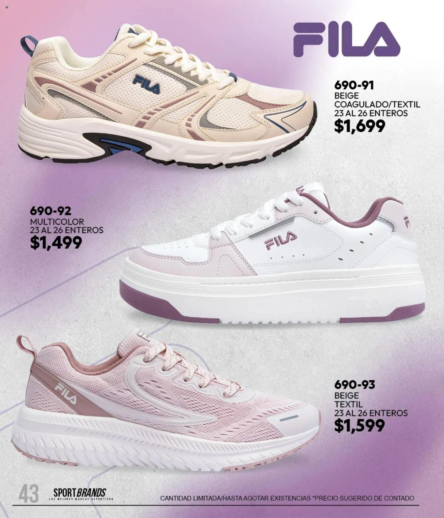 Nuevas ofertas de Cklass válidas en toda la República Mexicana desde el 11/09/2026. ¡Encuentra las mejores ofertas en Cklass catálogo Sportbrands Dama Invierno! | Página: 52